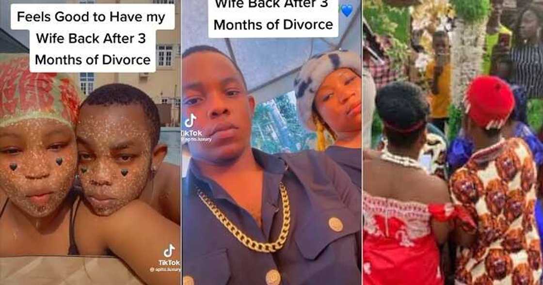 Couple reconciles after 3 months Couple reconciles after 3 months