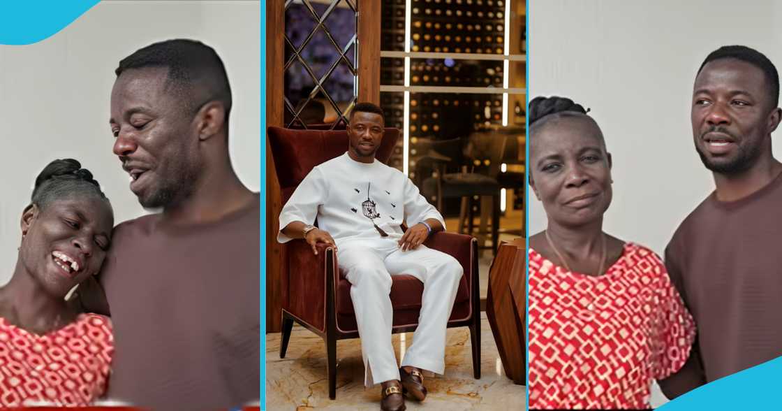 Kwaku Manu, Kwaku Manu mother, Kwaku Manu mom, Kwaku Manu's mother, Kwaku Manu mom visit
