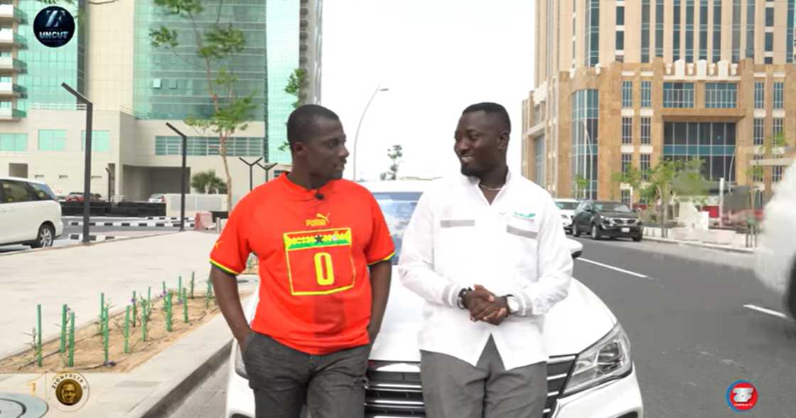 Papa Kumasi and Zionfelix. Papa Kumasi and Zionfelix.