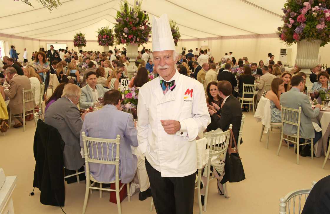 Chef Anton Mosimann attends The Cartier Queen's Cup final Chef Anton Mosimann attends The Cartier Queen's Cup final