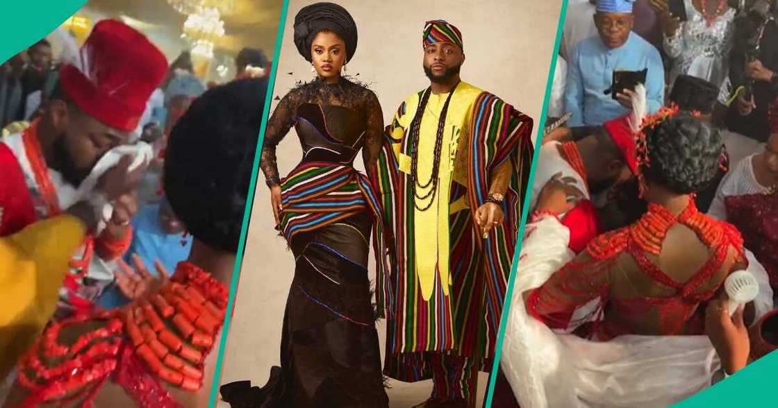 Videos of Davido crying after Chioma was handed to him trends Videos of Davido crying after Chioma was handed to him trends
