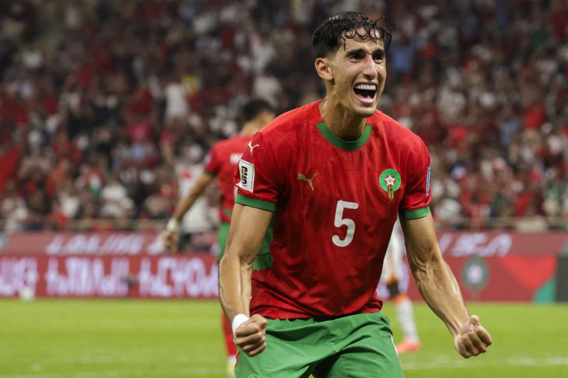 Nayef Aguerd scores for Morocco against Niger, nayef Aguerd's international goals, Morocco qualify for World Cup 2026, List of qualified teams for World Cup 2026
