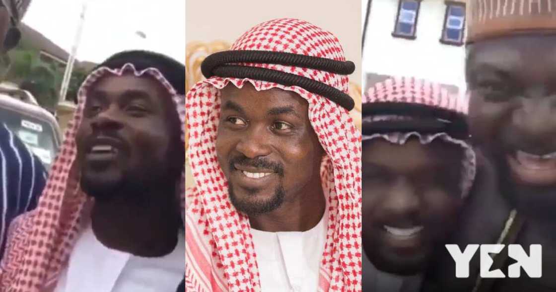 Menzgold: NAM1 spotted 'chilling' with Muslim friends on salah day in video after his bail Menzgold: NAM1 spotted 'chilling' with Muslim friends on salah day in video after his bail
