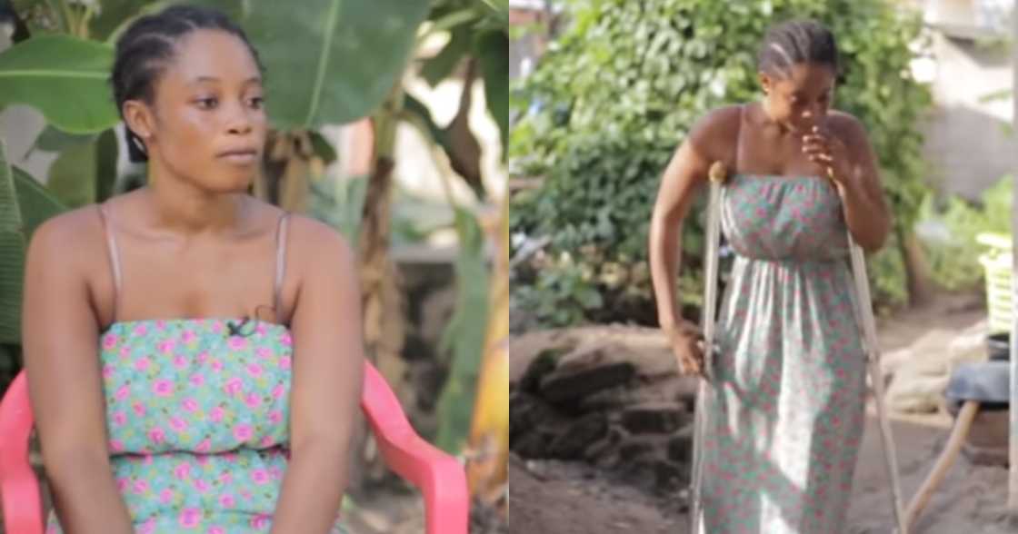 21-year-old lady recounts how she lost her leg in crash while selling 'oblayo' at age 11 21-year-old lady recounts how she lost her leg in crash while selling 'oblayo' at age 11