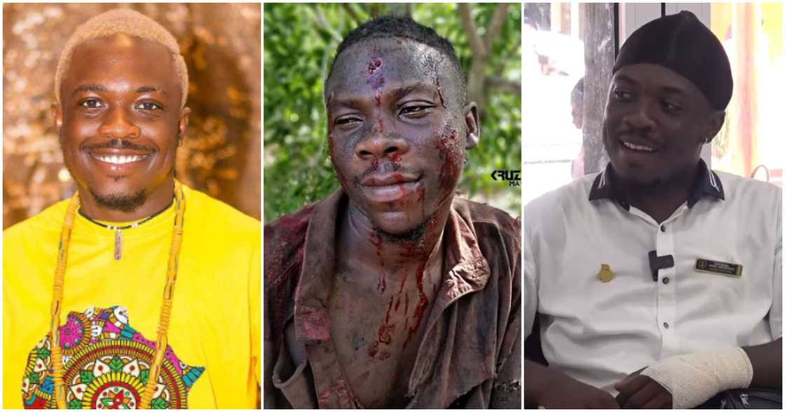 Ghanaian makeup artist Kruz K. Ghanaian makeup artist Kruz K.