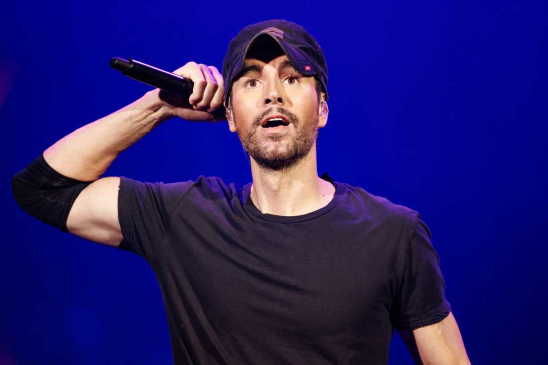 Enrique Iglesias performs during a concert Enrique Iglesias performs during a concert