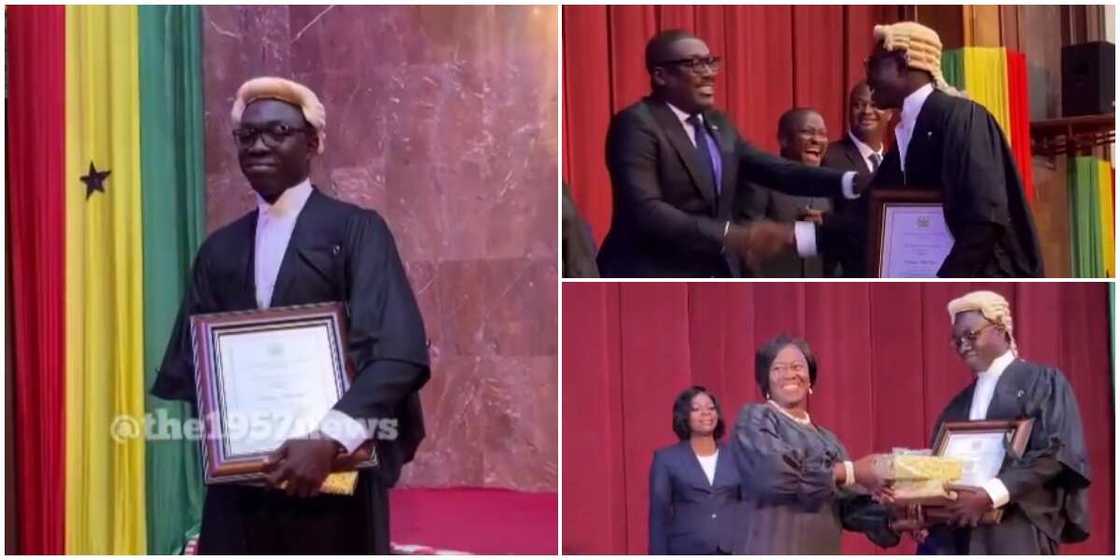 Ebenezer Addai Osei (Esq) bags Best Performing Law Student Ebenezer Addai Osei (Esq) bags Best Performing Law Student