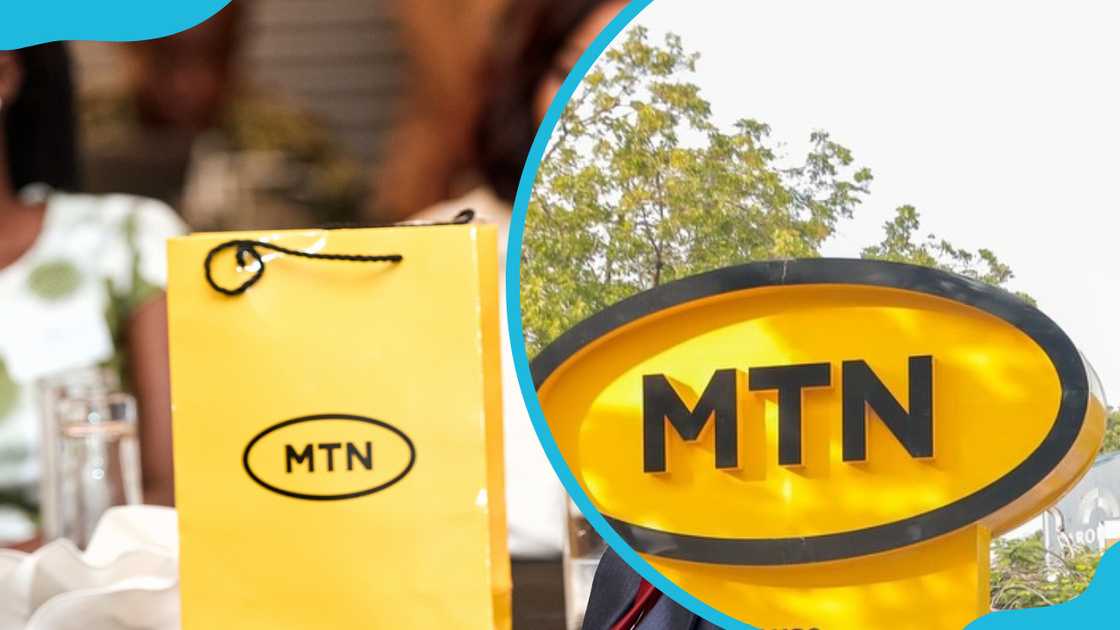 An MTN carrier box and MTN display board An MTN carrier box and MTN display board