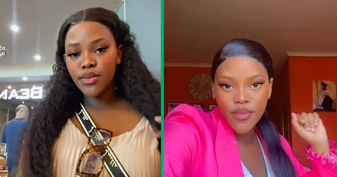 A young lady took to TikTok to showcase her brand new car. A young lady took to TikTok to showcase her brand new car.