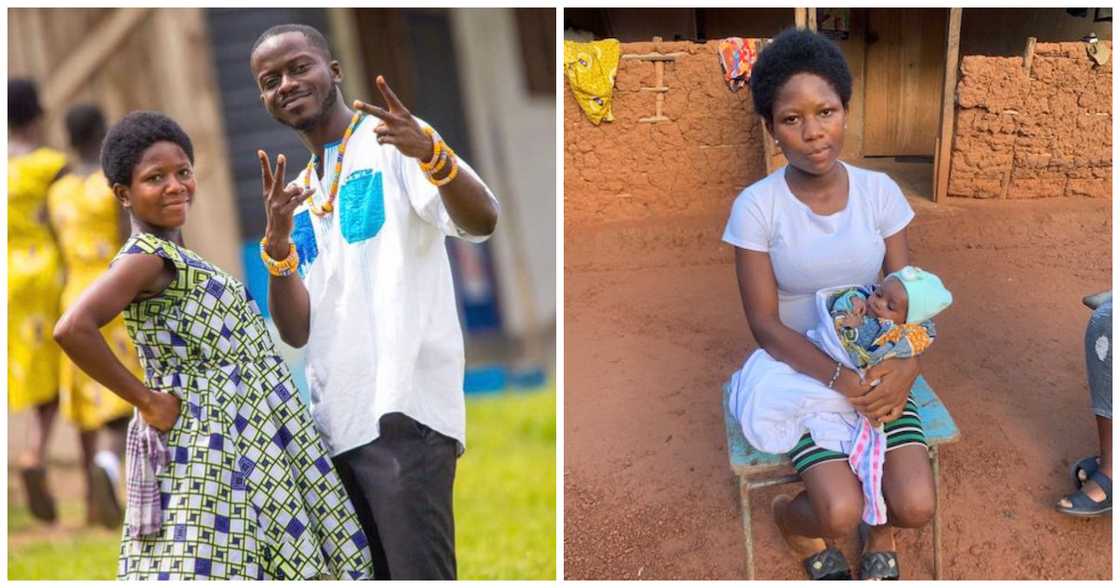 Beatrice Kenyo, an 18-year-old mother gives birth and writes BECE