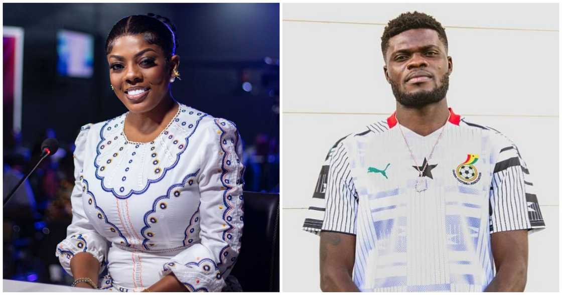 Nana Aba Anamoah Reveals Thomas Partey Name Change Was A Joke Nana Aba Anamoah Reveals Thomas Partey Name Change Was A Joke
