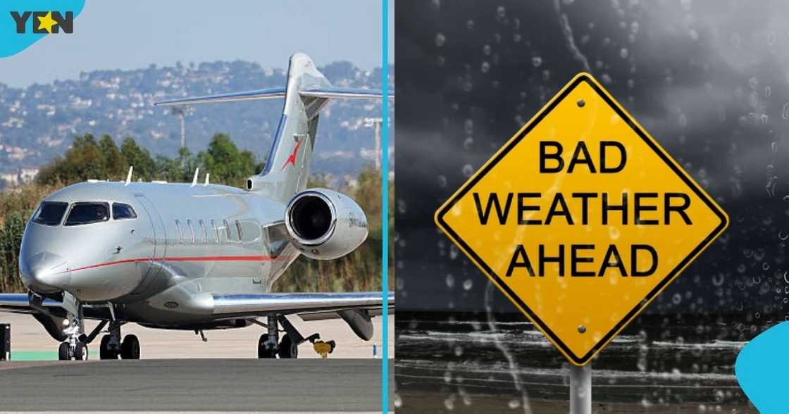 Heavy rainfall, severe thunderstorms, disrupted flights, forcing planes into holding patterns, Accra International Airport, flight delays, Accra