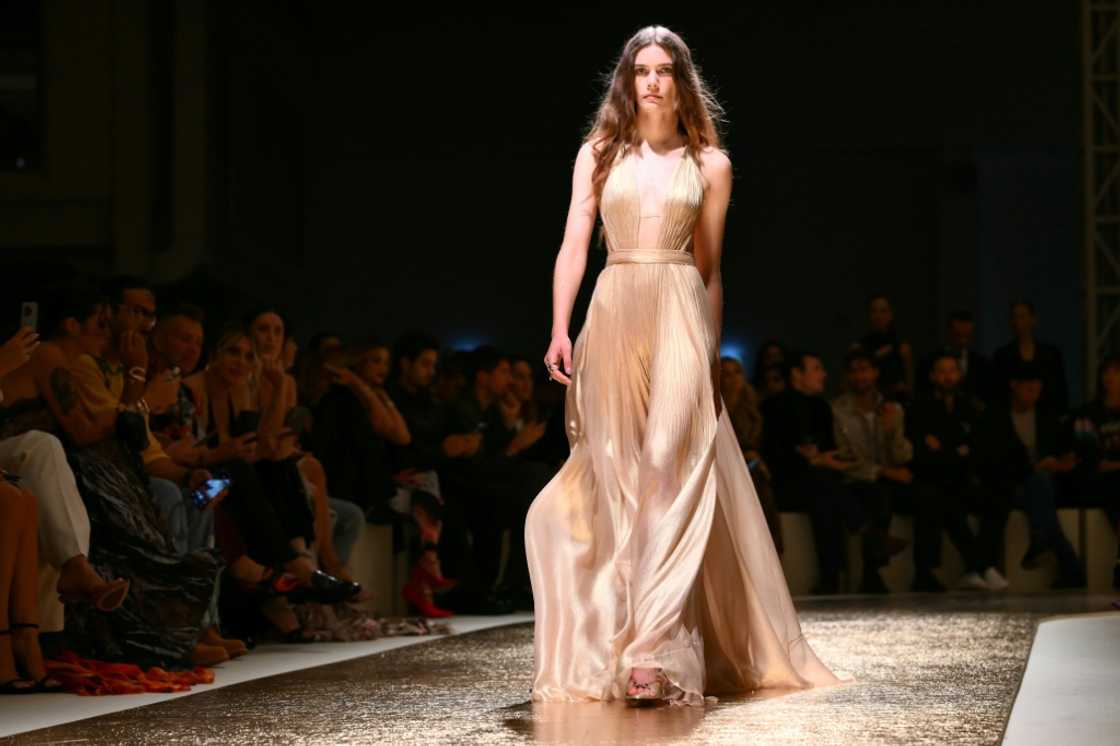 The collection "makes no compromises", the label said, adding that gold was not just a colour, but "an aesthetic vision: precious, bold, and contemporary".