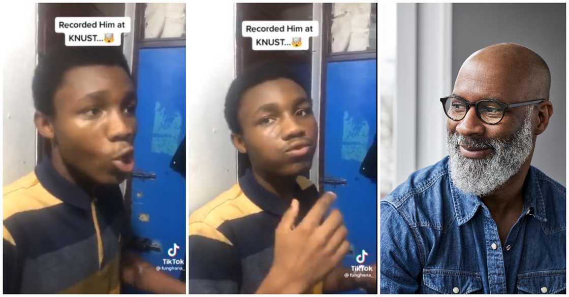 Creative KNUST student beatboxes with pure talent and wows many Creative KNUST student beatboxes with pure talent and wows many