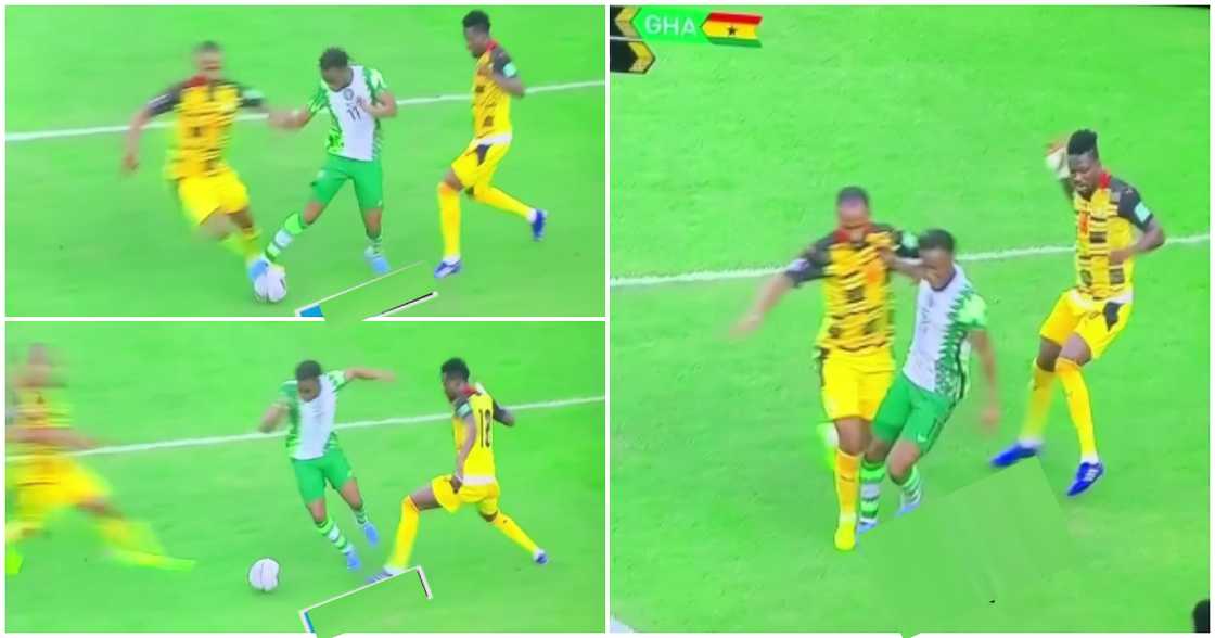 Nigeria Vs Ghana: Video of Super Eagles' Controversial Penalty Against Black Stars Nigeria Vs Ghana: Video of Super Eagles' Controversial Penalty Against Black Stars