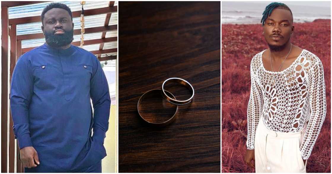 Ghanaian media personality George Britton marries sweetheart. Ghanaian media personality George Britton marries sweetheart.