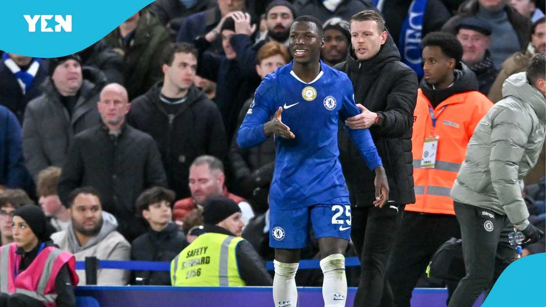 Moises Caicedo, why Caicedo's red card, Chelsea 1-1 Arsenal, Premier League, Mikel Merino, Stamford Bridge, London derby. Moises Caicedo, why Caicedo's red card, Chelsea 1-1 Arsenal, Premier League, Mikel Merino, Stamford Bridge, London derby.