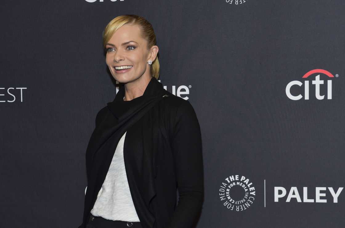 Jaime Pressly attends 2018 PaleyFest Los Angeles - CBS's "Mom"