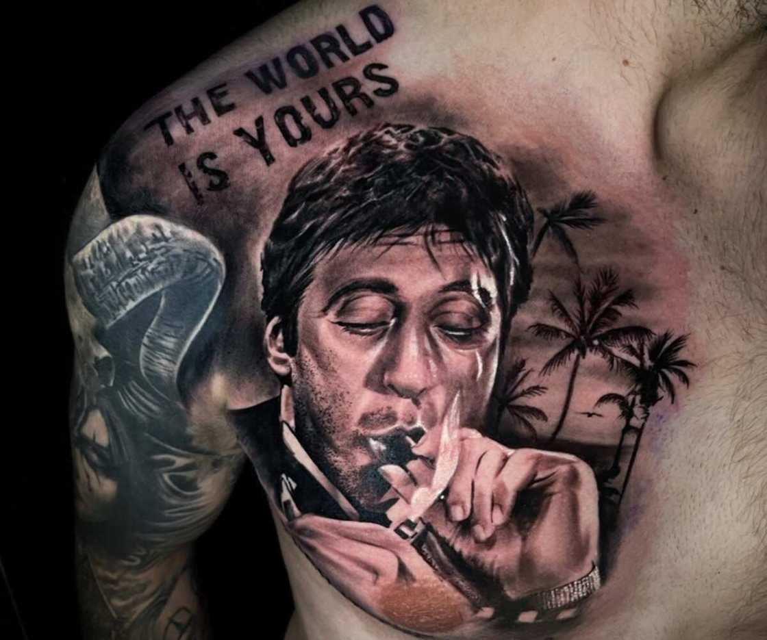 The world is yours tattoo