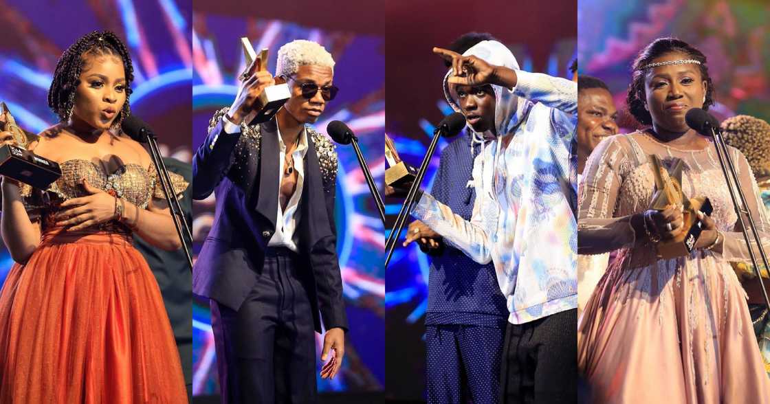 VGMA 2021: Full List Of Winners As Diana Hamilton, KiDi, Adina Win Big