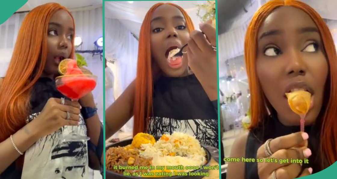 Video as lady shows rich delicacies she received after attending wedding uninvited Video as lady shows rich delicacies she received after attending wedding uninvited