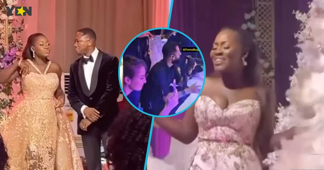 Ernest Chemist's daughter Animwaa Sampong and her husband Ernest Chemist's daughter Animwaa Sampong and her husband