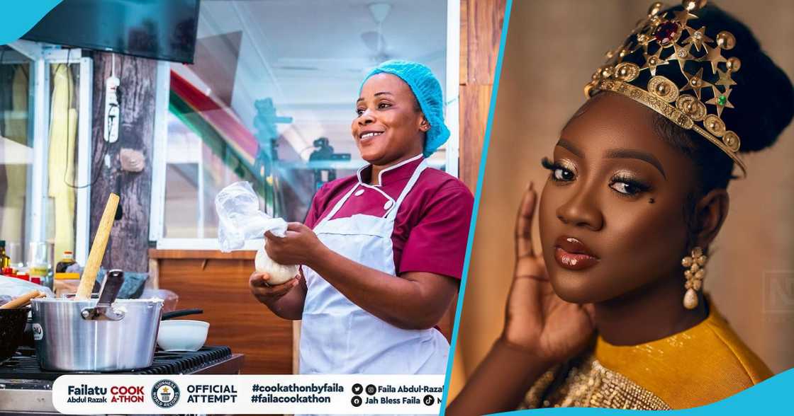 Chef Failatu and Queen Teiya Chef Failatu and Queen Teiya