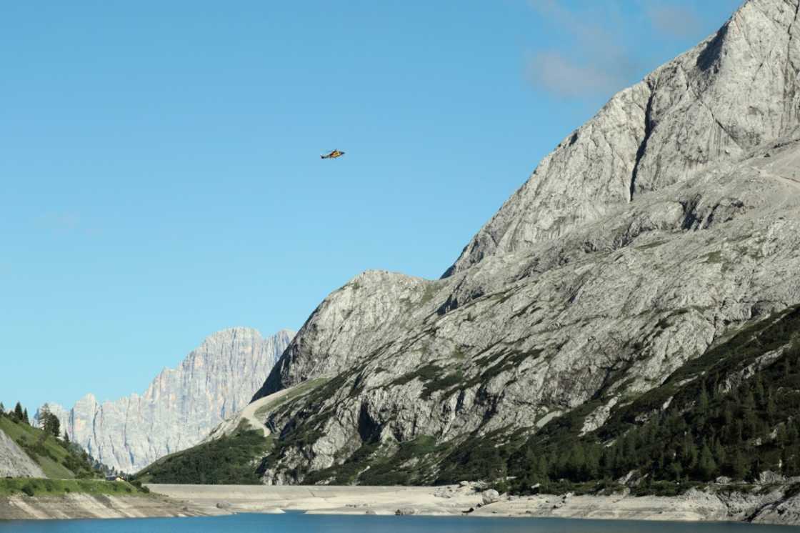 Italy has blamed the collapse on climate change amid fears more of the glacier could come crashing down Italy has blamed the collapse on climate change amid fears more of the glacier could come crashing down