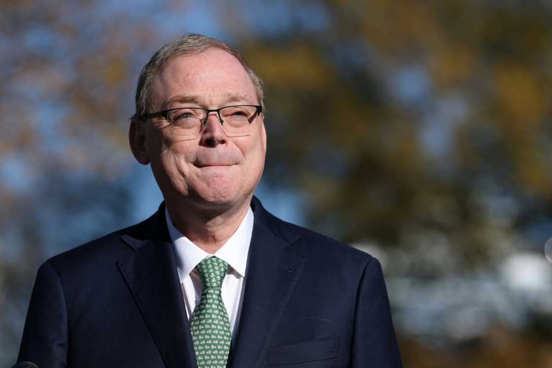Speculation that Kevin Hassett -- Donald Trump's top economic aide -- is a frontrunner to lead the Federal Reserve has boosted optimism for more interest rate cuts Speculation that Kevin Hassett -- Donald Trump's top economic aide -- is a frontrunner to lead the Federal Reserve has boosted optimism for more interest rate cuts