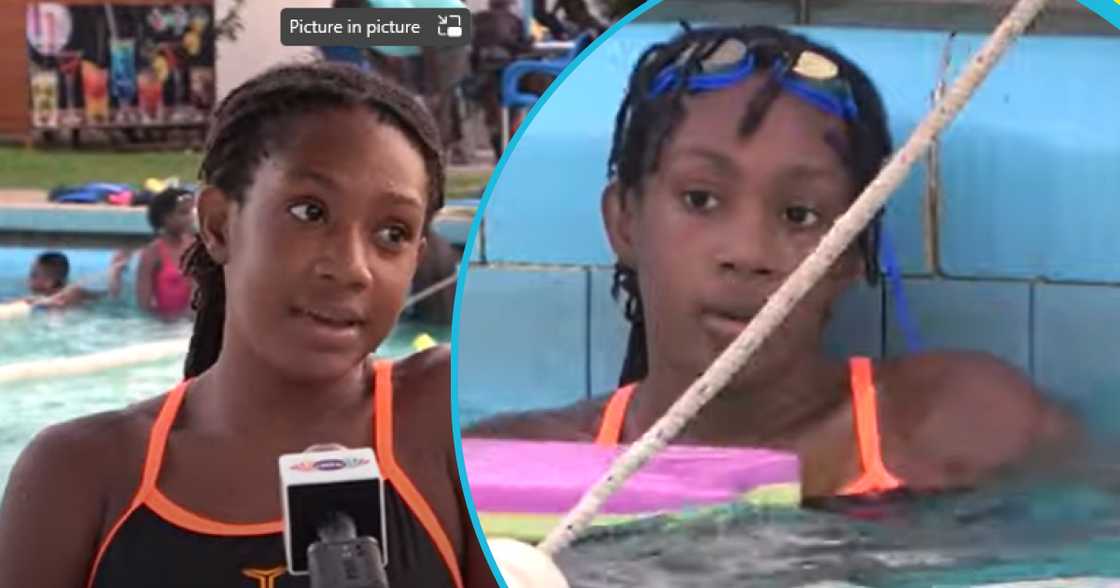 Naima Kankam the special swimmer