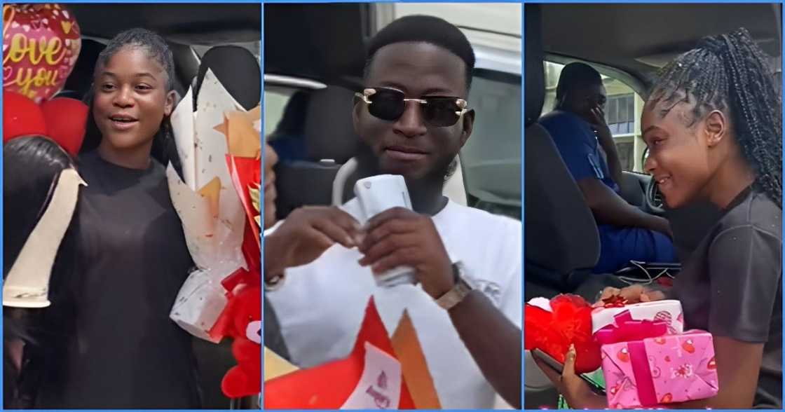 Romantic Ghanaian Man Sends A Van Full Of Gifts To Surprise Girlfriend: "Get You Intentional Men