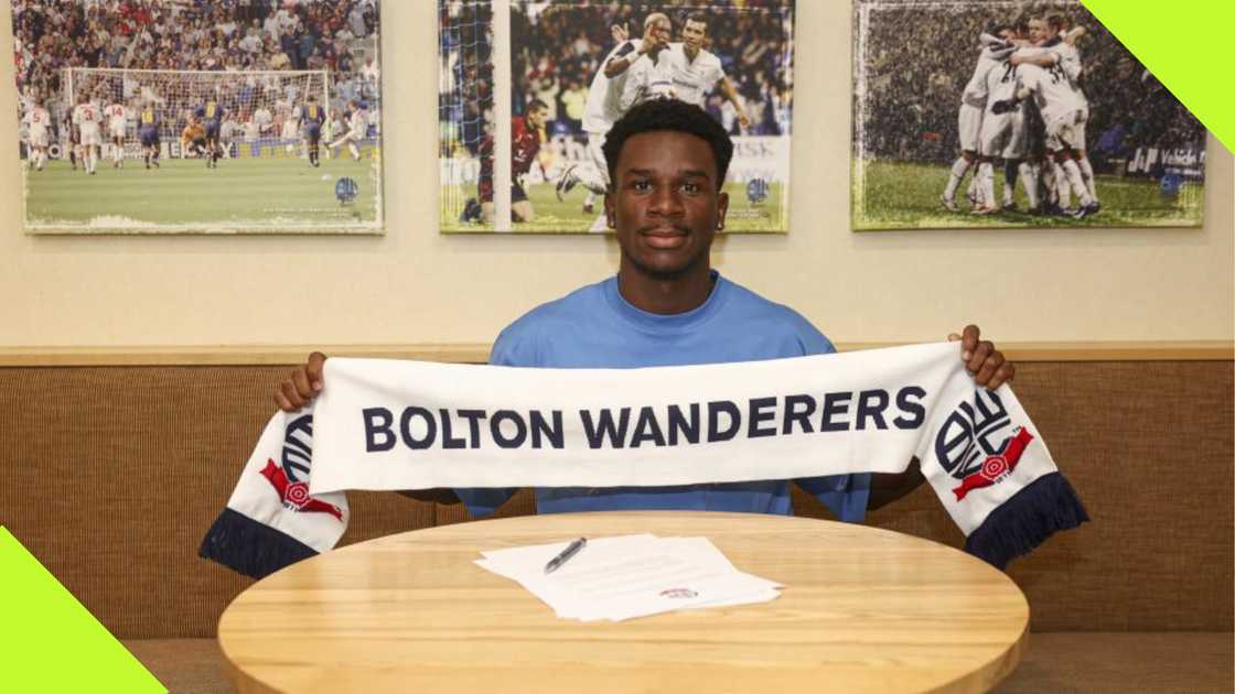 Jordi Osei-Tutu at Bolton. Jordi Osei-Tutu at Bolton.