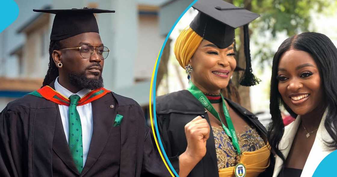Samini and Kalsoume Sinare graduate Samini and Kalsoume Sinare graduate