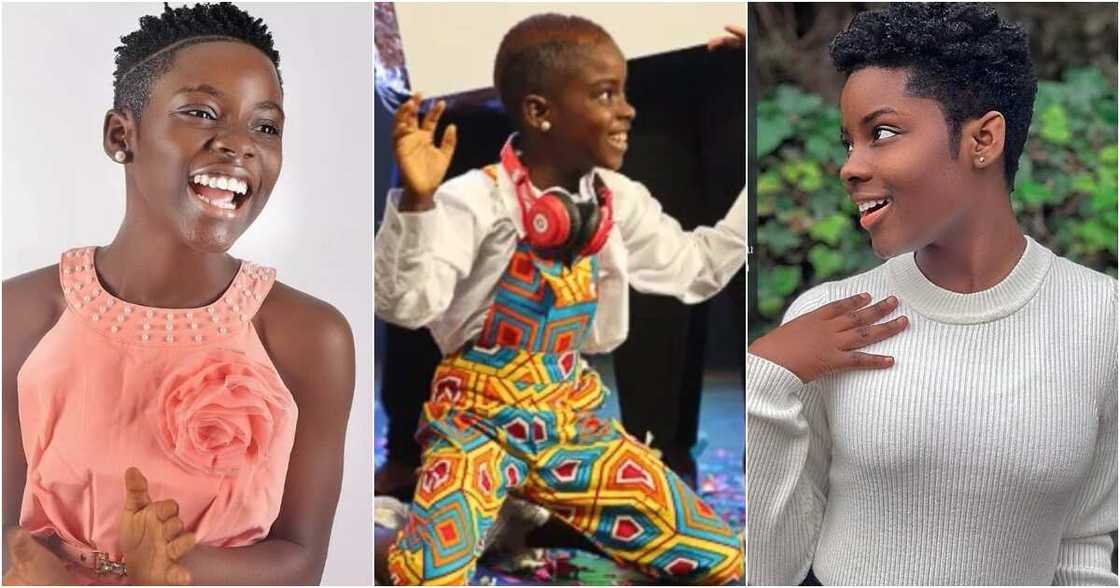 DJ Switch's afro hairstyle DJ Switch's afro hairstyle