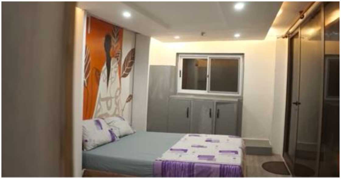 The bedroom of the home The bedroom of the home