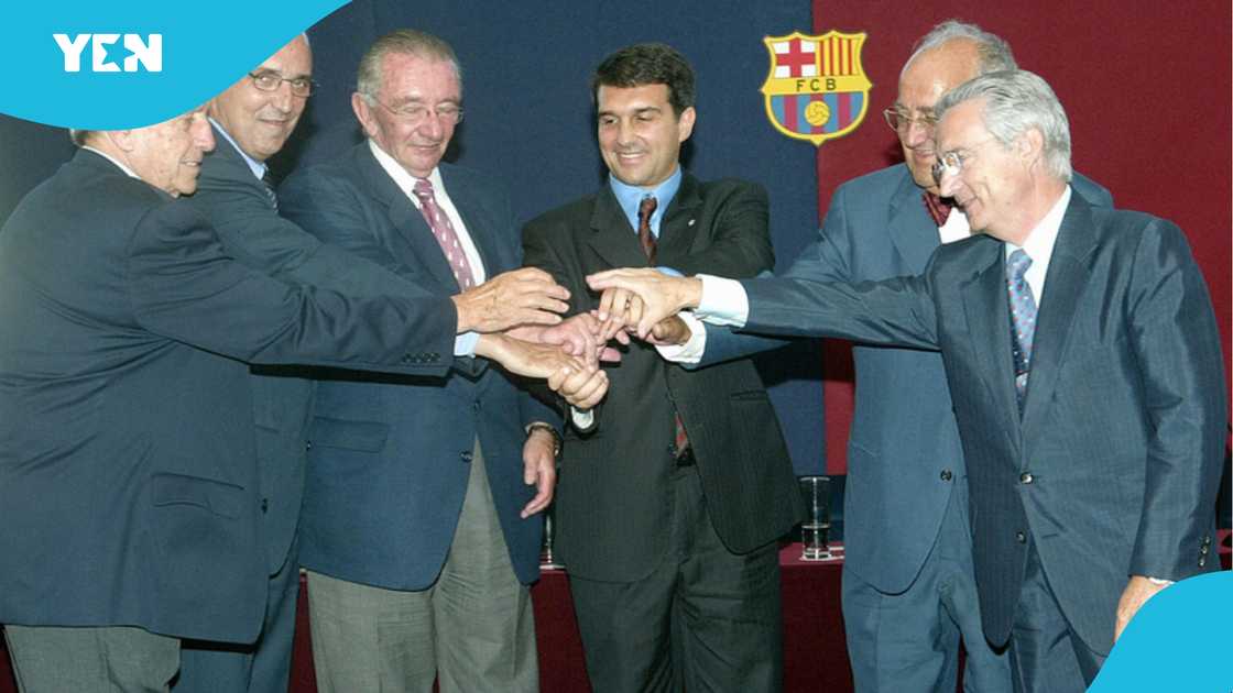 Enric Reyna, FC Barcelona, former Barcelona president, tributes to Enric Reyna, Real Madrid condolences, Barcelona leadership, March 15 elections.