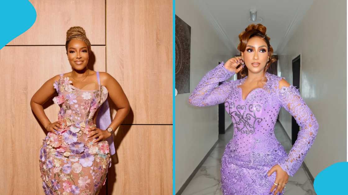 Joselyn Dumas, Juliet Ibrahim, Jackie Appiah, Fella Makafui, Cookie Tee, Celebrity styles, Ghanaian Actresses, Celebrity hairstyle