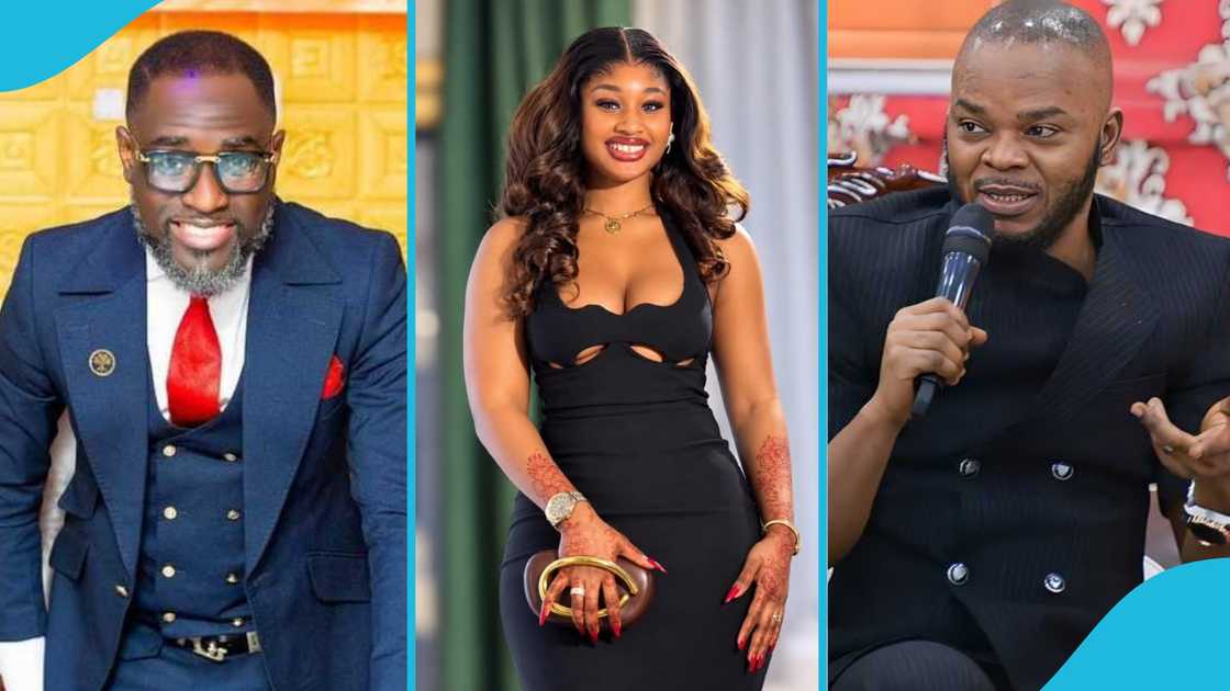 Prophet Ogyaba, Ohemaa Dynamite, alleged theft case, Bishop Daniel Obinim, Ogyaba denies bail claims, Cantonments Police Station, Ogyaba in London