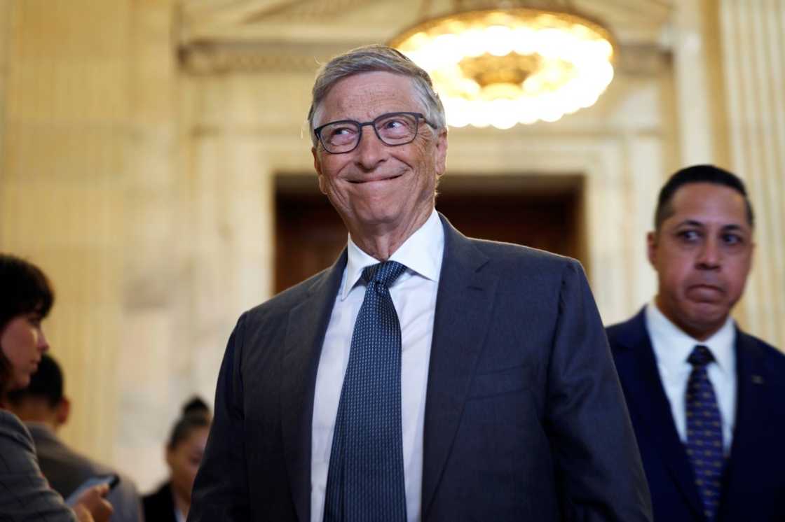 Bill Gates leaves a closed-door 'AI Insight Forum,' as US lawmakers considered legislation on the rapidly evolving technology in September 2023 in Washington Bill Gates leaves a closed-door 'AI Insight Forum,' as US lawmakers considered legislation on the rapidly evolving technology in September 2023 in Washington