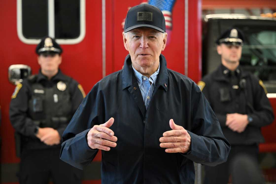 Biden spoke to reporters in Nantucket, Massachusetts, where he is spending his last Thanksgiving holiday as president with family