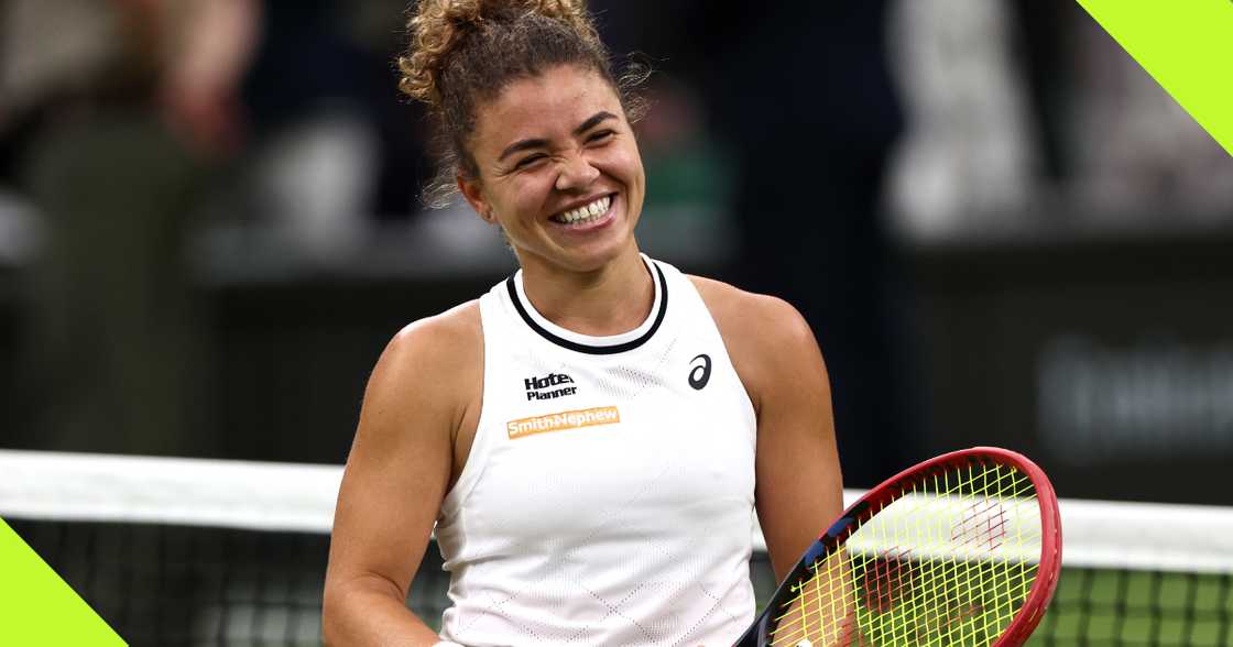 Jasmine Paolini is one victory away from becoming the first Italian, and by extension, the first Ghanaian to win a Grand Slam at Wimbledon. Jasmine Paolini is one victory away from becoming the first Italian, and by extension, the first Ghanaian to win a Grand Slam at Wimbledon.