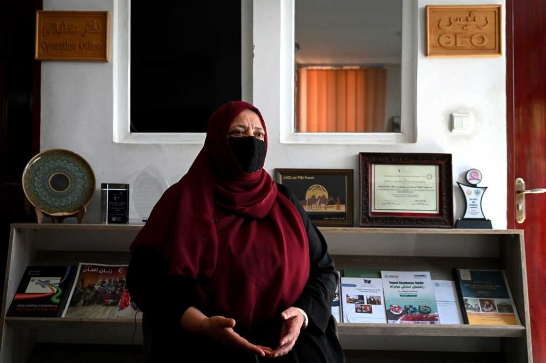 The number of businesses registered with the Afghanistan Women's Chamber of Commerce and Industry has increased since the Taliban takeover