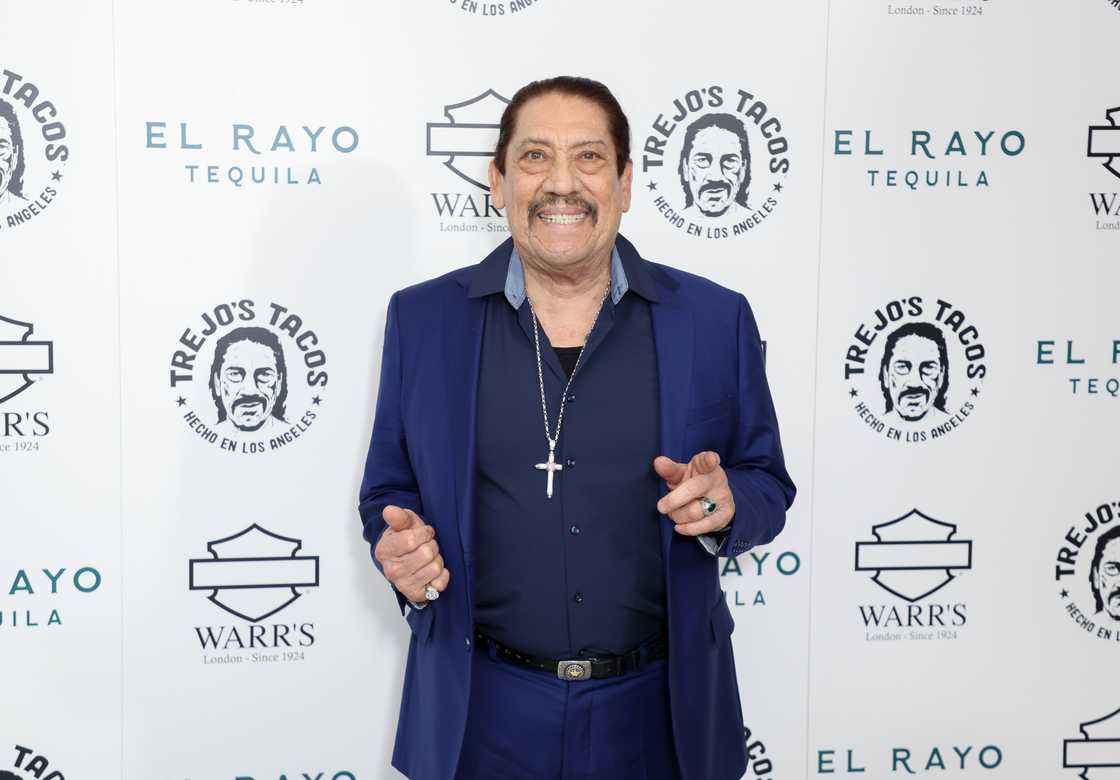 Danny Trejo attends the VIP launch of "Trejo's Tacos" in London, England