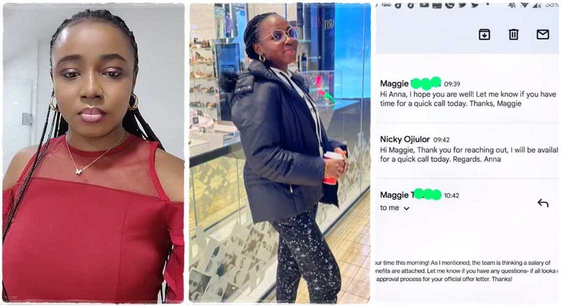 Photos of Annie Nikks, a Nigerian lady who got three remote jobs in USA and Canada. Photos of Annie Nikks, a Nigerian lady who got three remote jobs in USA and Canada.