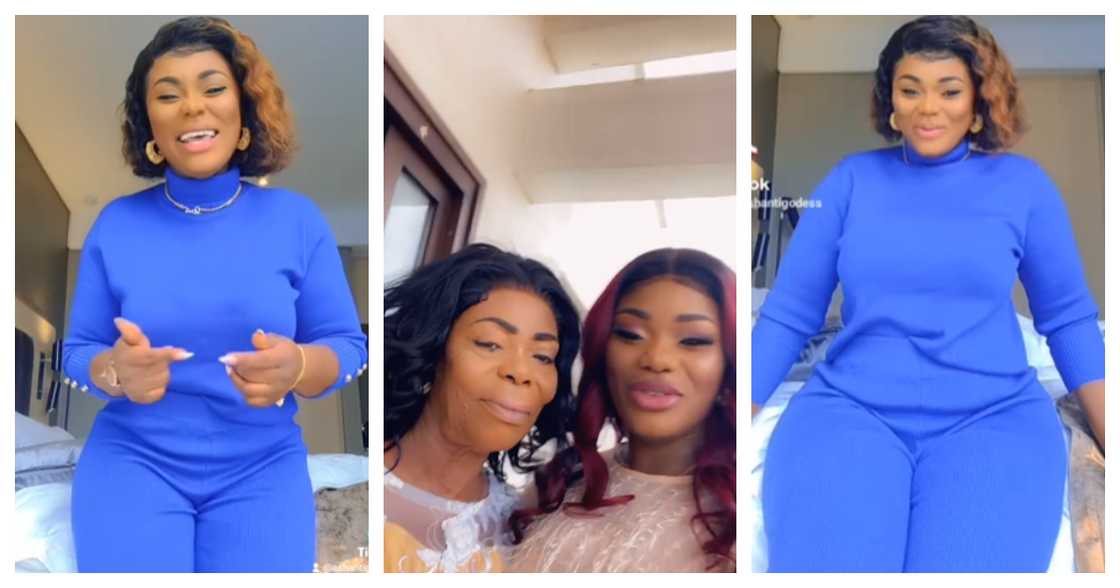 Akua GMB Shares Video of her 71-Year-Old Mother on Her Birthday; Fans Amazed Over Her Youthful Looks