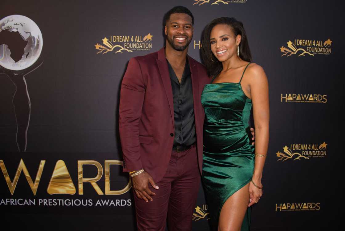 Branden Wellington and Meagan Tandy attends the 7th Annual HAPA Awards. Branden Wellington and Meagan Tandy attends the 7th Annual HAPA Awards.