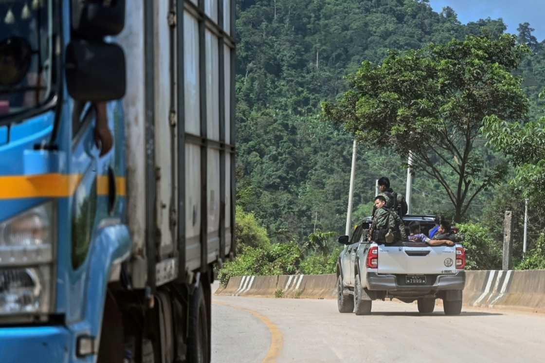 Myanmar's "AH1" highway runs through Karen state, home to a decades-old conflict between ethnic rebels and the military Myanmar's "AH1" highway runs through Karen state, home to a decades-old conflict between ethnic rebels and the military