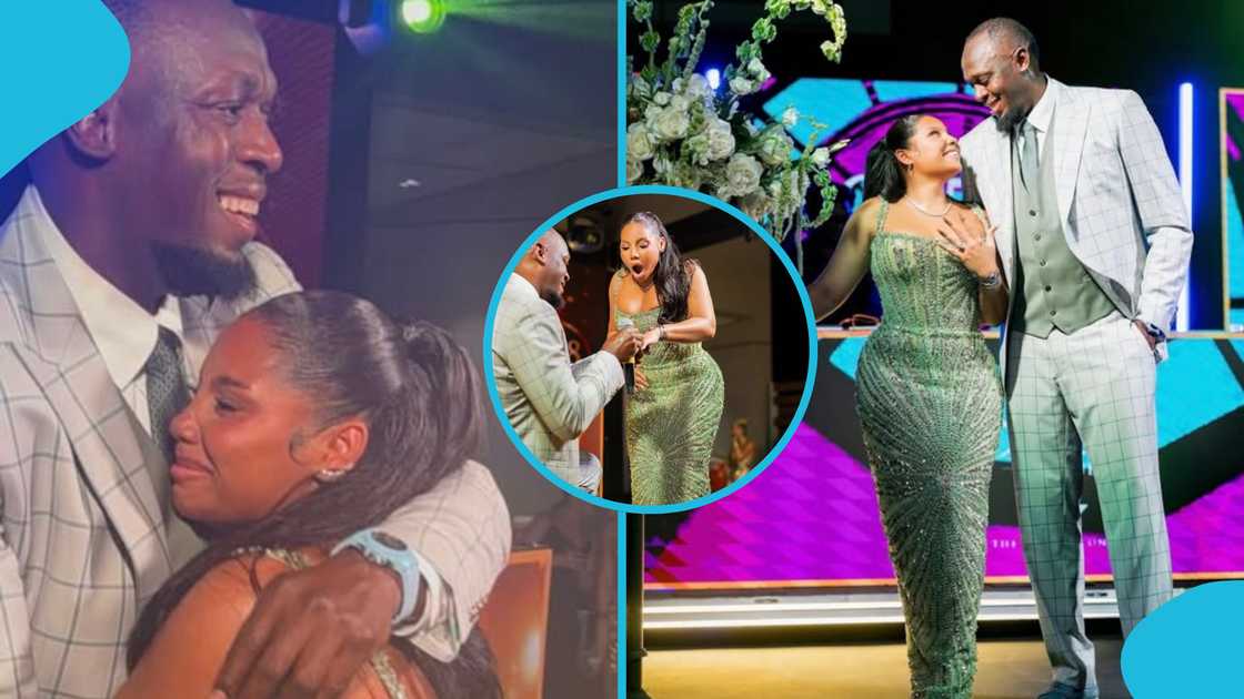 Usain Bolt engagement, 40th birthday celebration, Kasi Bennett proposal, Jamaica engagement, Olympic gold medallist proposal, family life Usain Bolt Usain Bolt engagement, 40th birthday celebration, Kasi Bennett proposal, Jamaica engagement, Olympic gold medallist proposal, family life Usain Bolt
