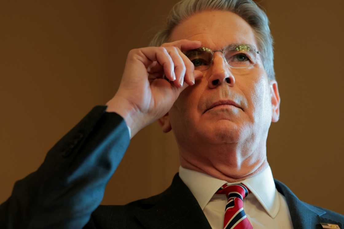 Treasury Secretary Scott Bessent said it was up to China to de-escalate the trade war Treasury Secretary Scott Bessent said it was up to China to de-escalate the trade war