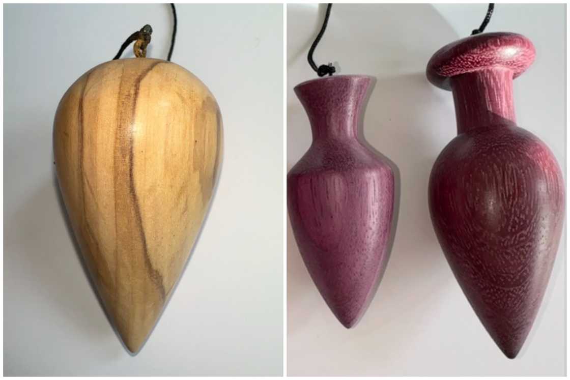 Wooden pendulums